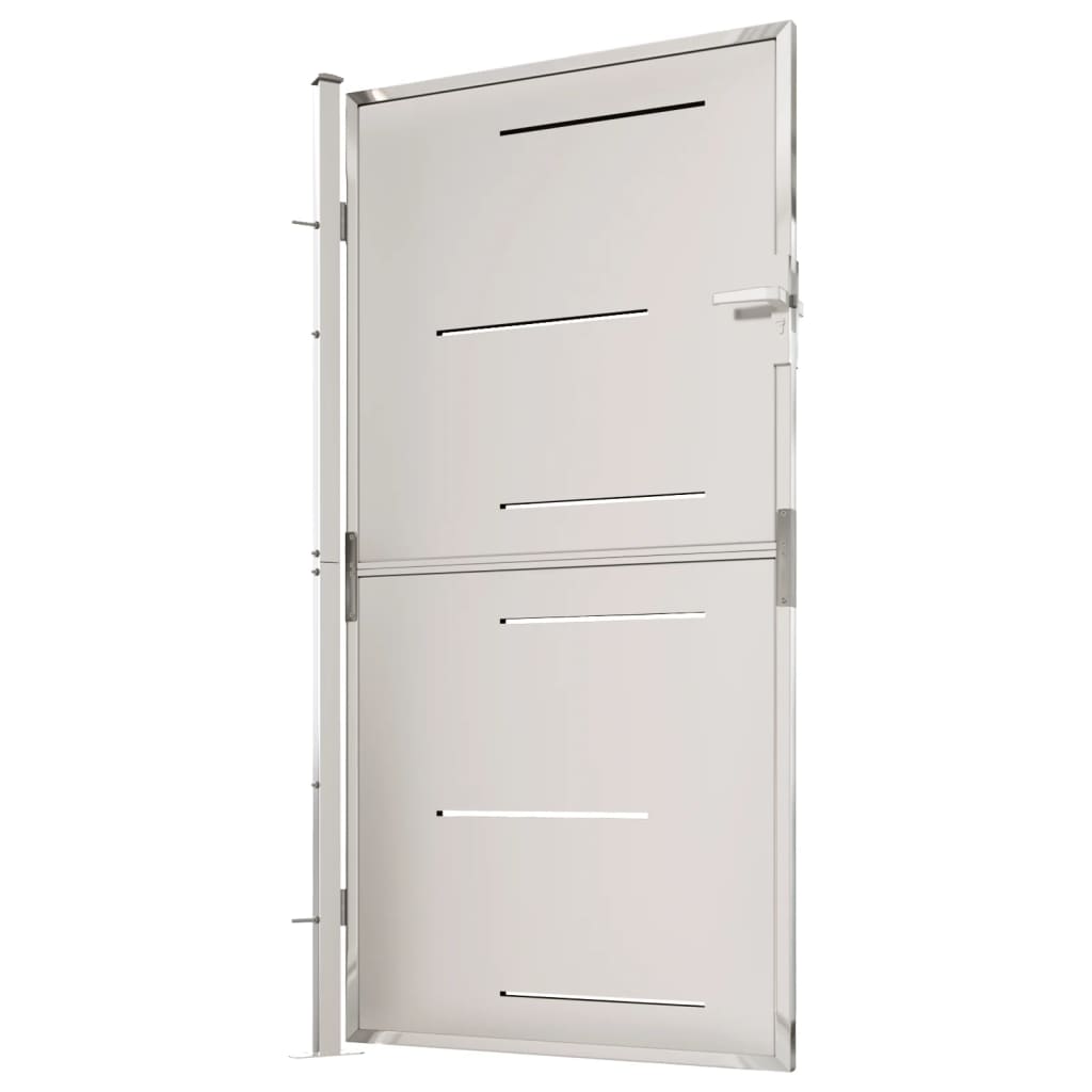 Berkfield Garden Gate 100x180 cm Stainless Steel