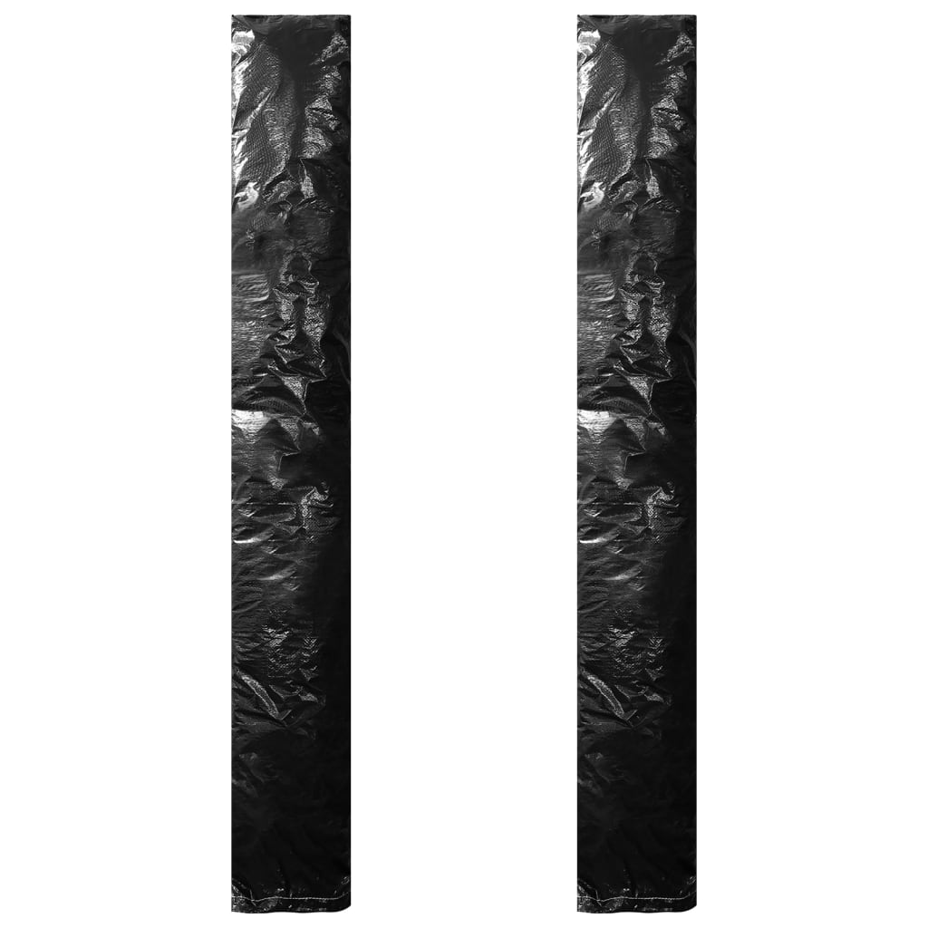 Berkfield Umbrella Covers 2 pcs with Zipper PE 200 cm