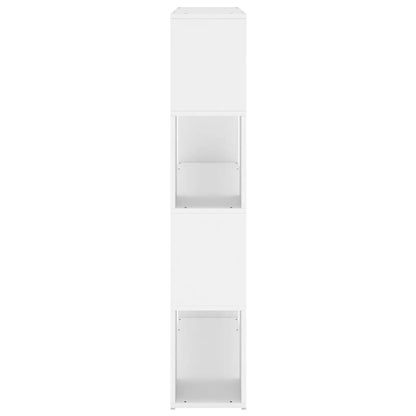 Berkfield Book Cabinet Room Divider White 100x24x124 cm