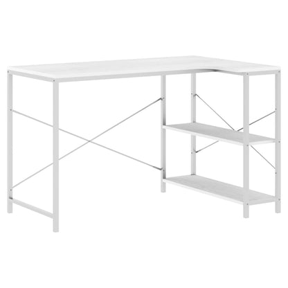 Berkfield Computer Desk White 110x72x70 cm Engineered Wood