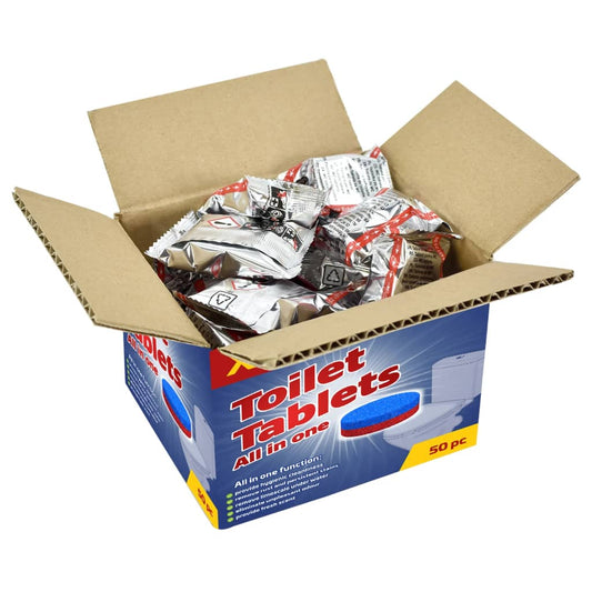 Berkfield Toilet Cleaning Tablets 50 pcs Urinal Cleaners