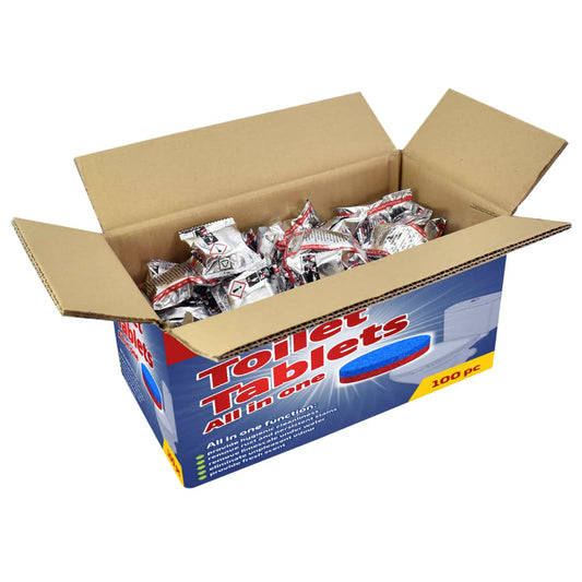 Berkfield Toilet Cleaning Tablets 100 pcs Urinal Cleaners