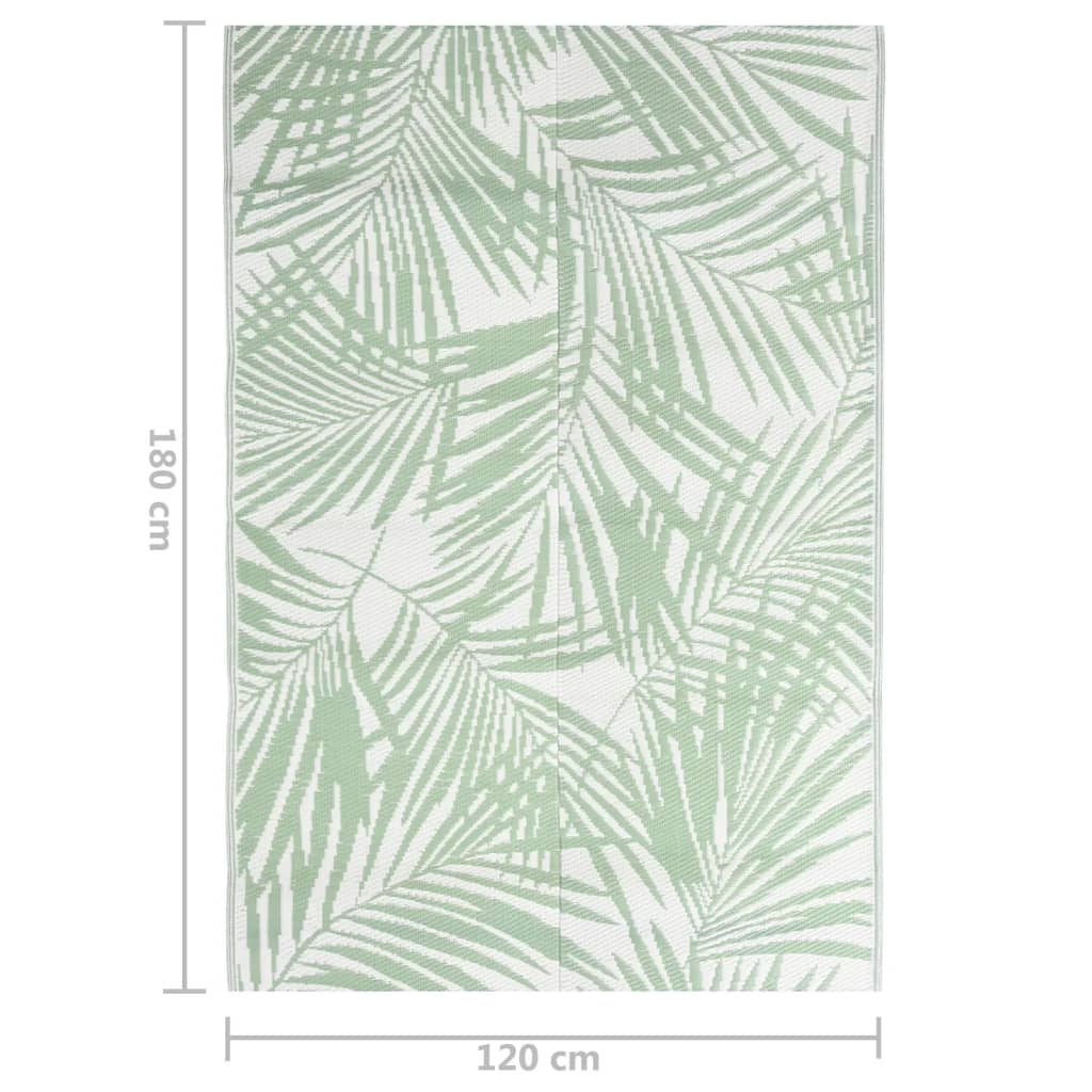 Berkfield Outdoor Rug Green 120x180 cm PP