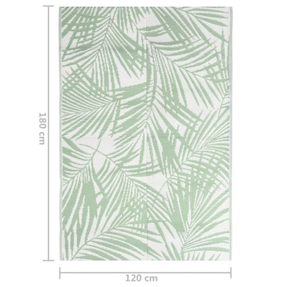 Berkfield Outdoor Rug Green 120x180 cm PP