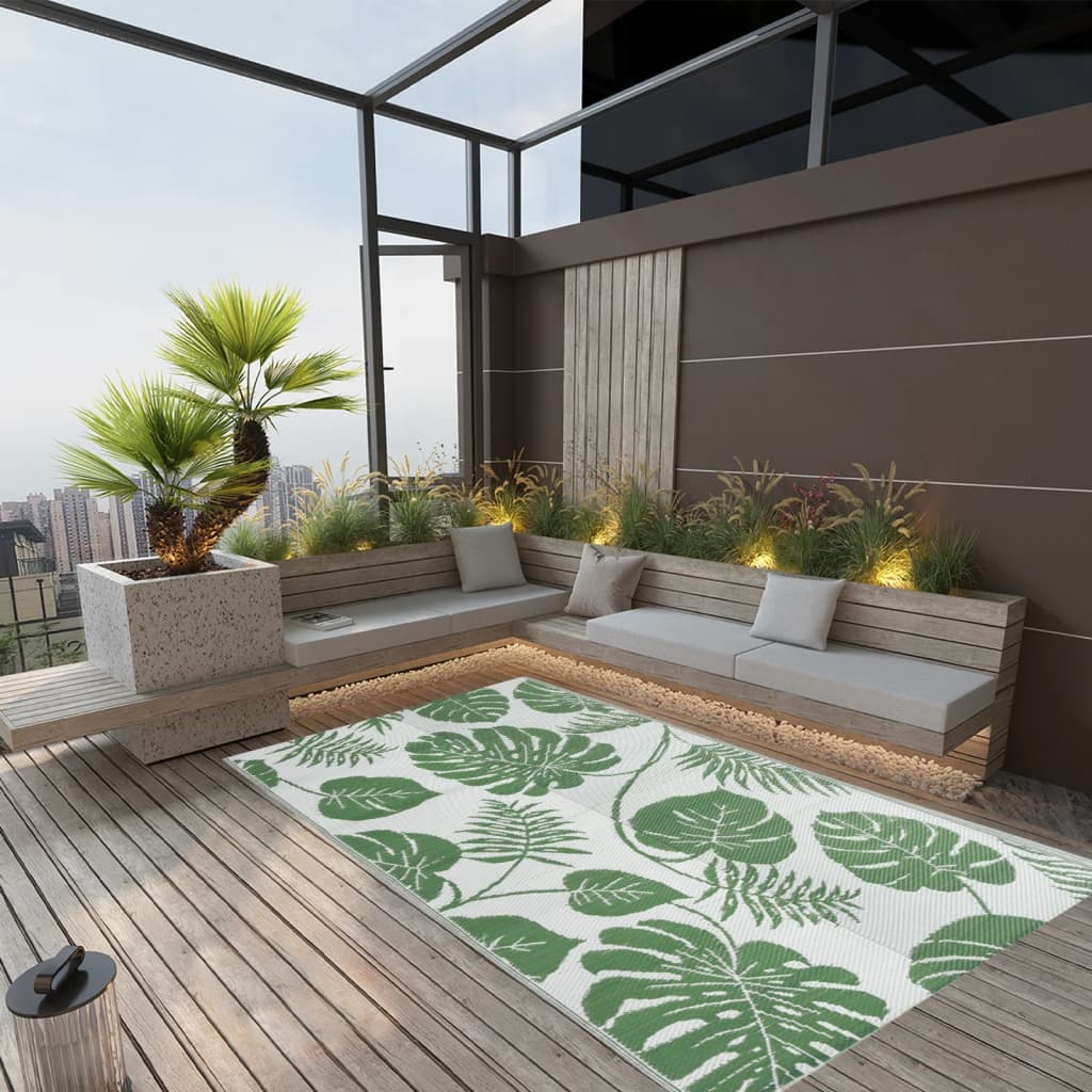 Berkfield Outdoor Rug Green 120x180 cm PP