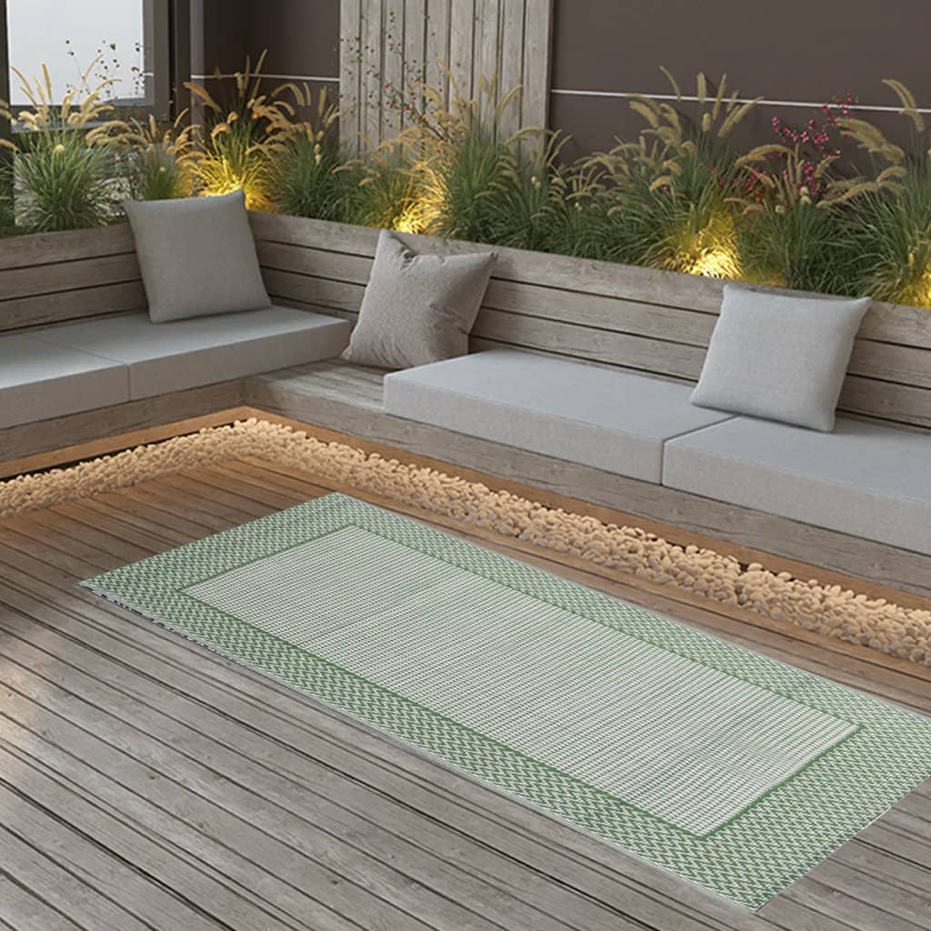Berkfield Outdoor Rug Green 80x150 cm PP