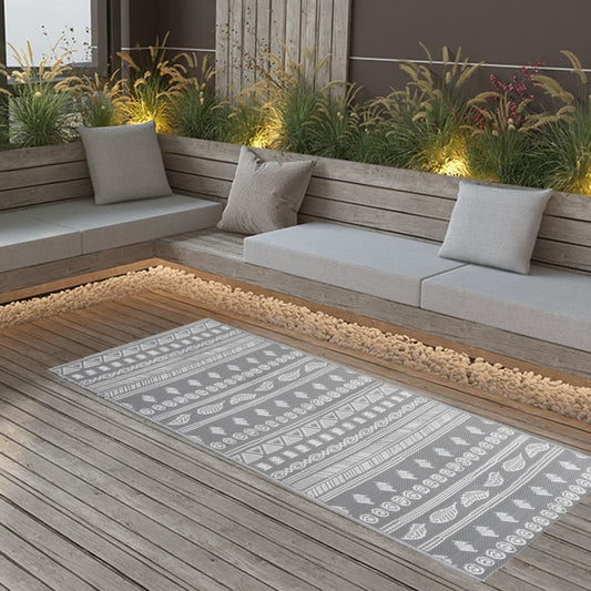 Berkfield Outdoor Rug Grey 80x150 cm PP