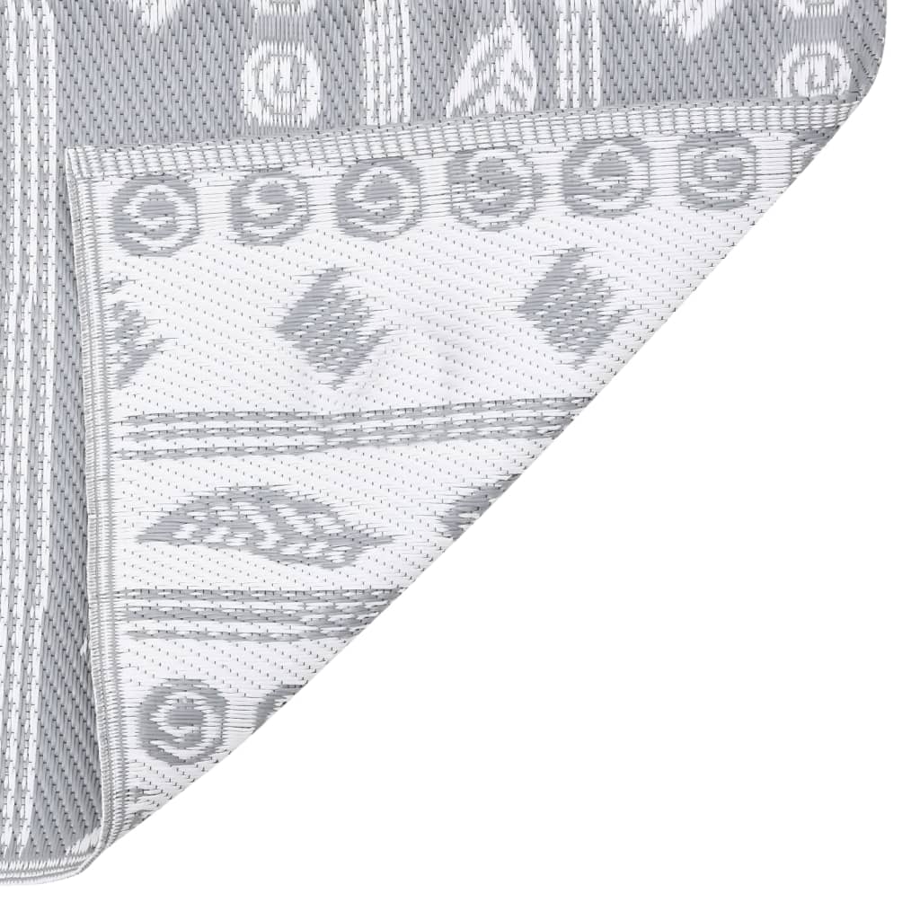 Berkfield Outdoor Rug Grey 160x230 cm PP