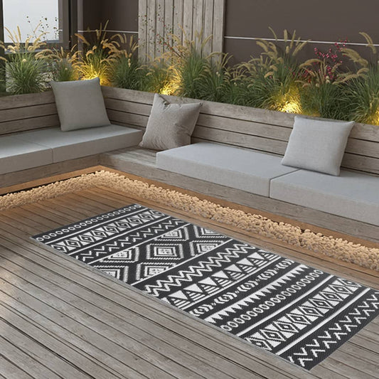 Berkfield Outdoor Rug Black 80x150 cm PP