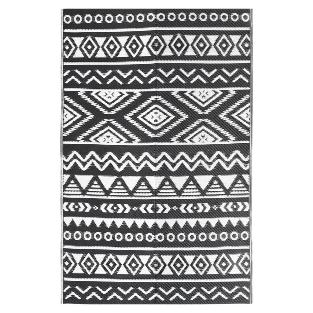 Berkfield Outdoor Rug Black 160x230 cm PP