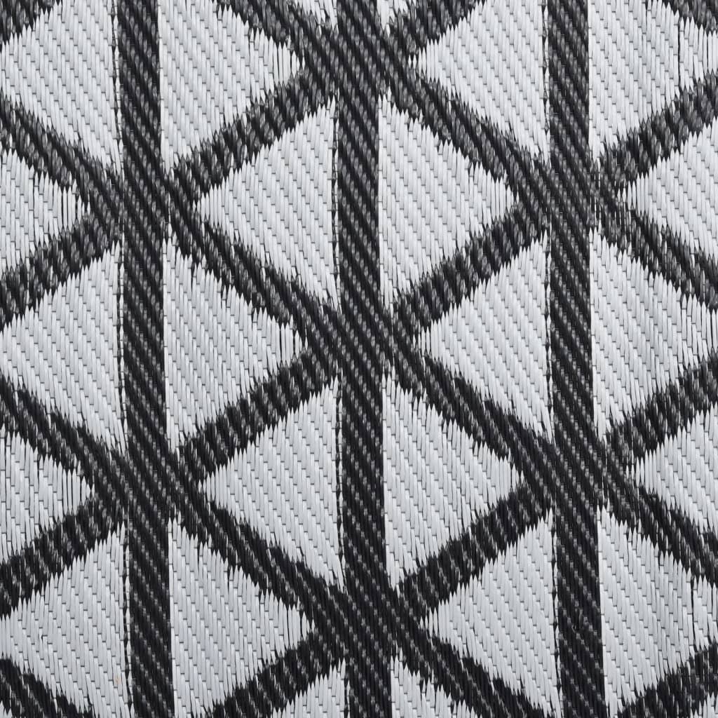 Berkfield Outdoor Rug Black 80x250 cm PP