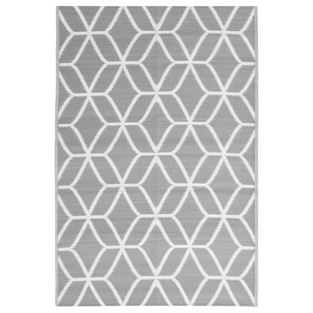Berkfield Outdoor Rug Grey 140x200 cm PP