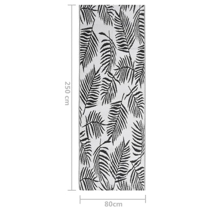 Berkfield Outdoor Rug Black 80x250 cm PP