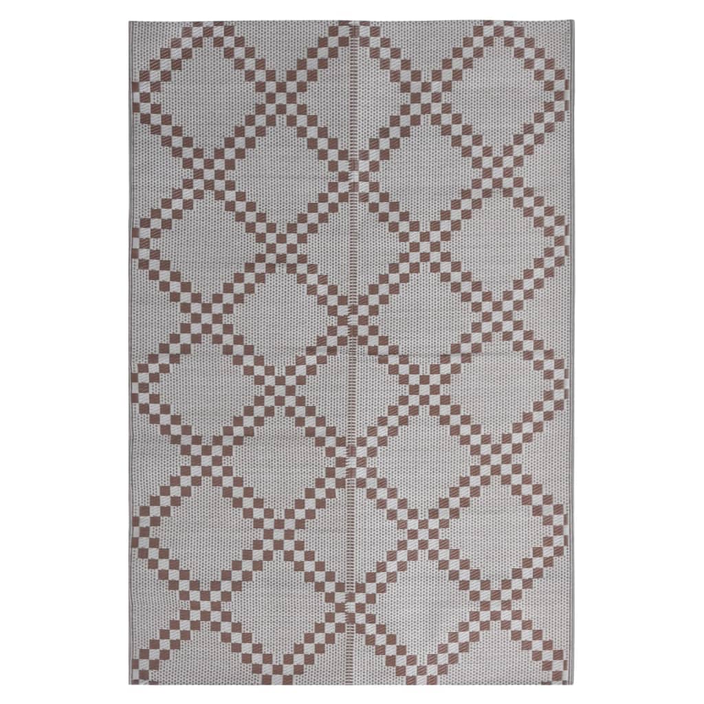 Berkfield Outdoor Rug Brown 140x200 cm PP