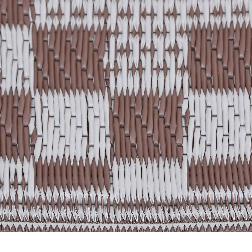 Berkfield Outdoor Rug Brown 140x200 cm PP