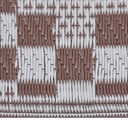 Berkfield Outdoor Rug Brown 140x200 cm PP