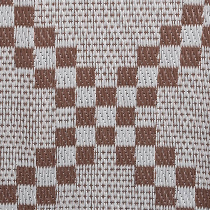 Berkfield Outdoor Rug Brown 140x200 cm PP