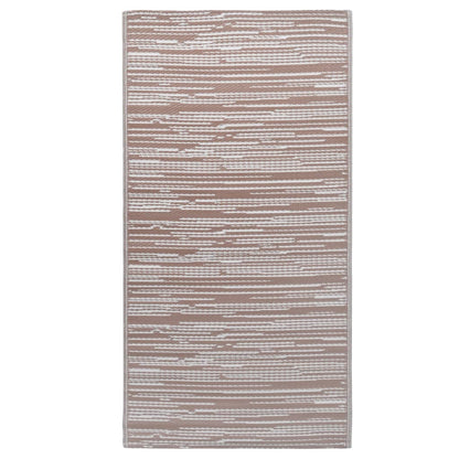 Berkfield Outdoor Rug Taupe 140x200 cm PP