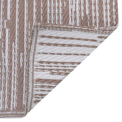 Berkfield Outdoor Rug Taupe 140x200 cm PP
