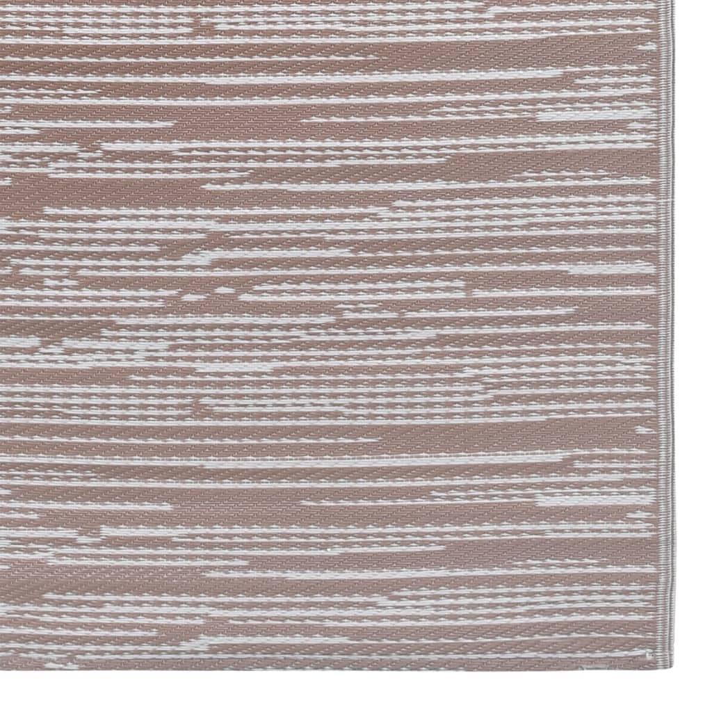 Berkfield Outdoor Rug Taupe 140x200 cm PP
