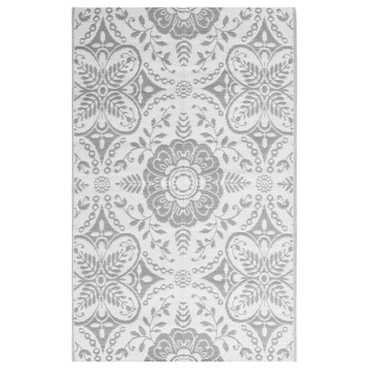 Berkfield Outdoor Rug Light grey 140x200 cm PP
