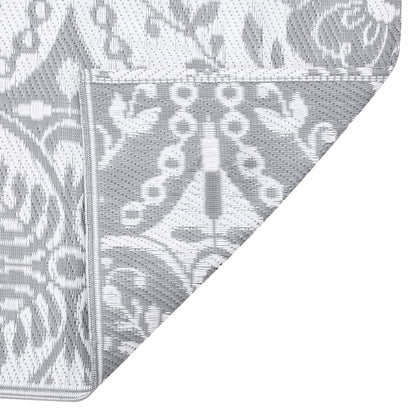 Berkfield Outdoor Rug Light grey 140x200 cm PP