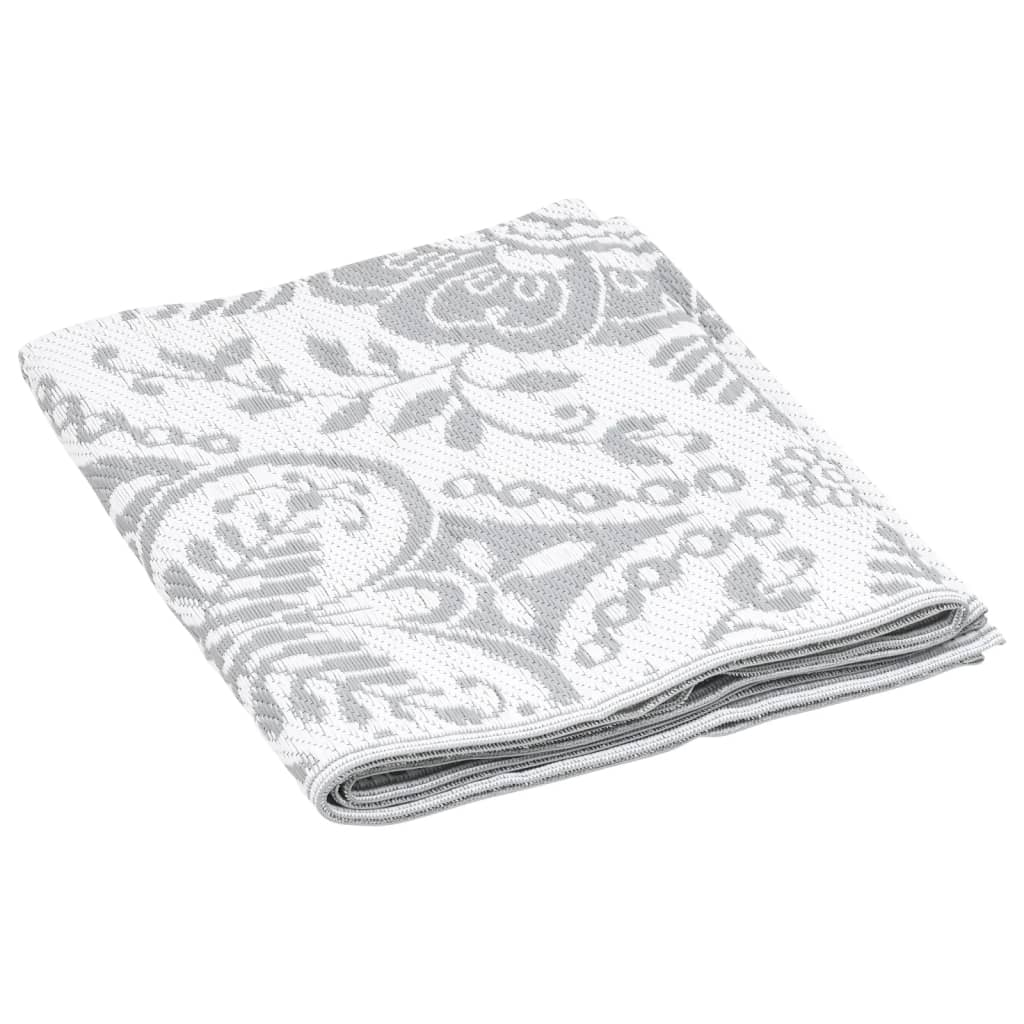 Berkfield Outdoor Rug Light grey 140x200 cm PP