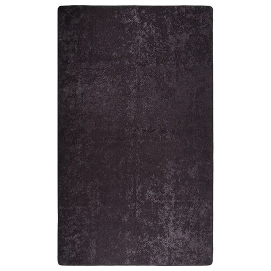 Berkfield Rug Washable 120x180 cm Anthracite Anti Slip