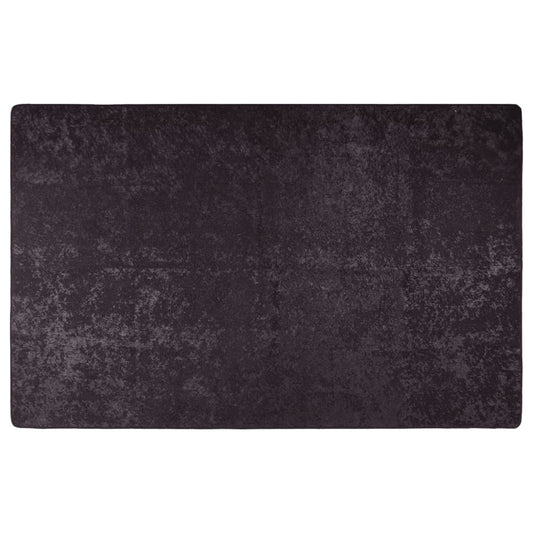 Berkfield Rug Washable 160x230 cm Anthracite Anti Slip