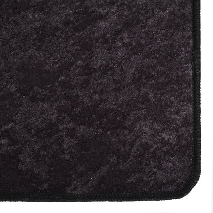 Berkfield Rug Washable 160x230 cm Anthracite Anti Slip