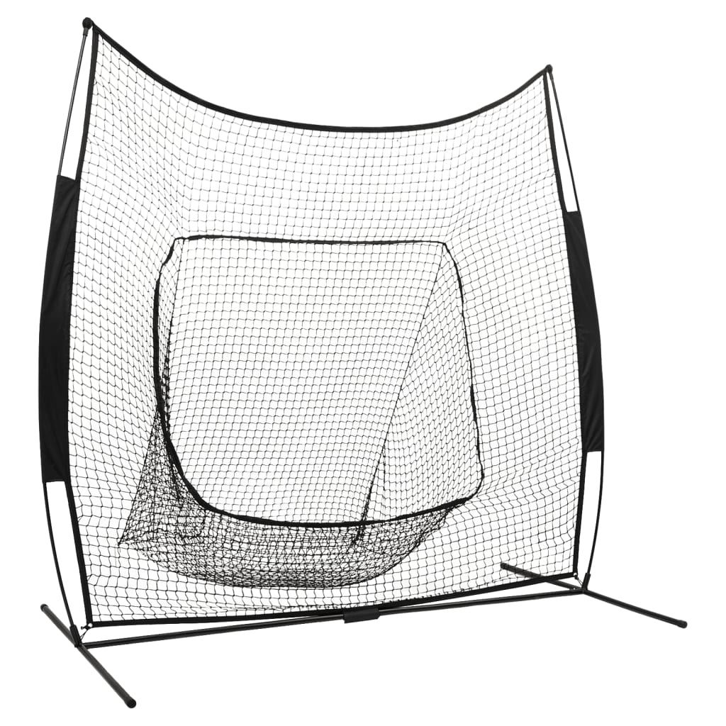 Berkfield Multisport Practice Net Baseball Softball 241x106.5x216 cm Metal
