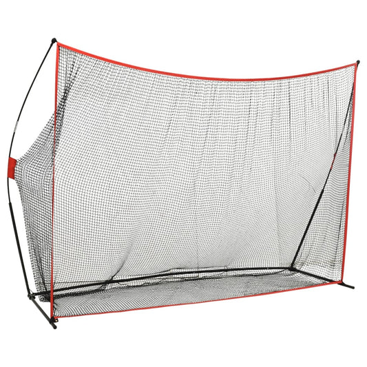 Berkfield Golf Hitting Net 356x92.5x215 cm Metal