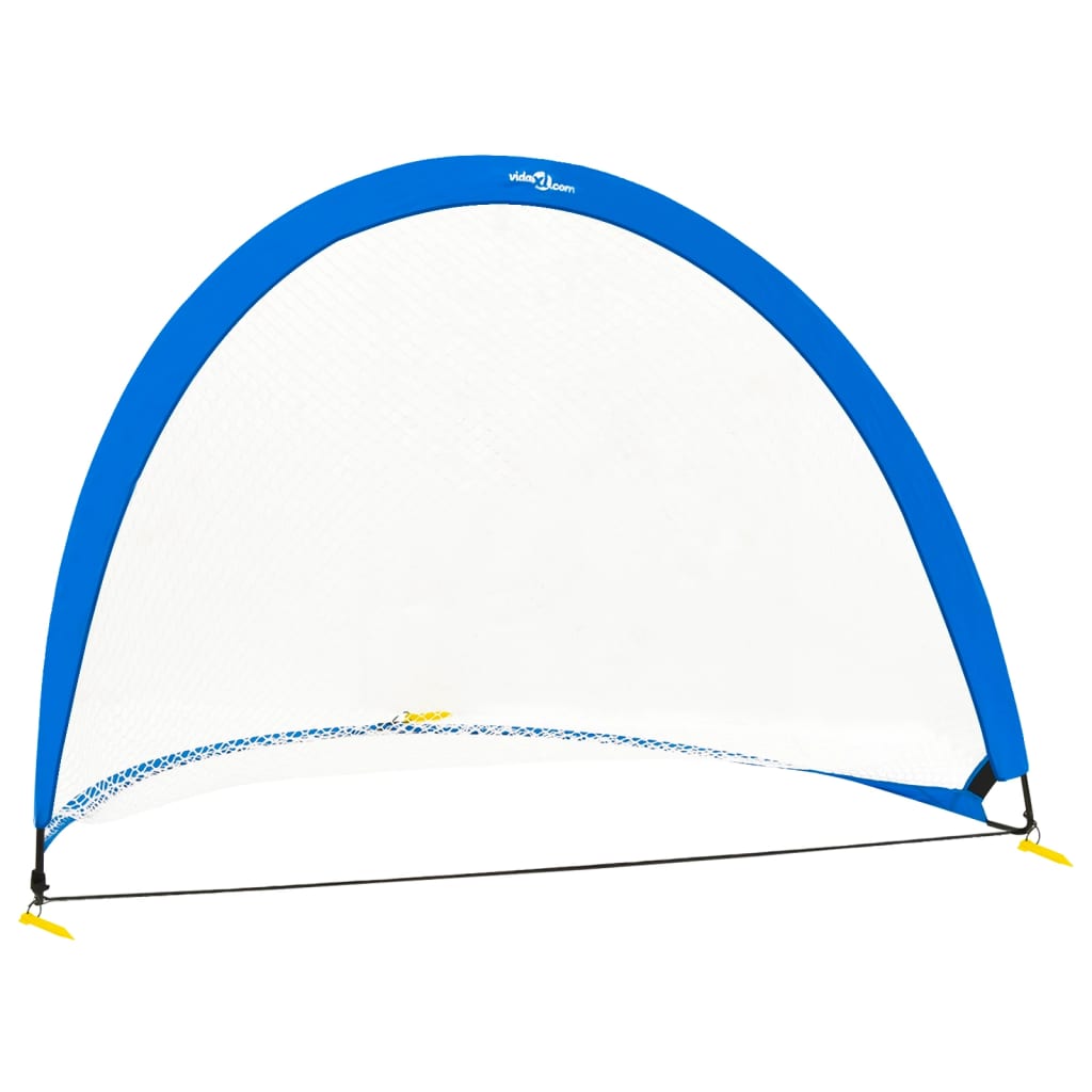 Berkfield Children Football Goals 2 pcs Set with Storage Bag 183x117.5x120.5 cm