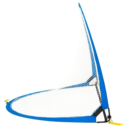 Berkfield Children Football Goals 2 pcs Set with Storage Bag 183x117.5x120.5 cm