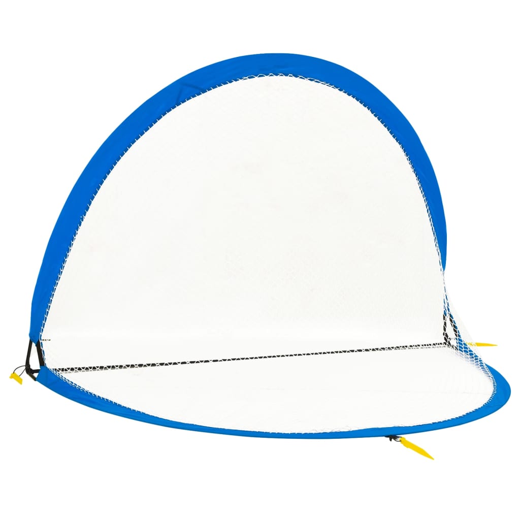 Berkfield Children Football Goals 2 pcs Set with Storage Bag 183x117.5x120.5 cm