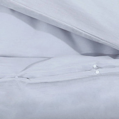 Berkfield Duvet Cover Set Grey 220x240 cm Light-weight Microfiber