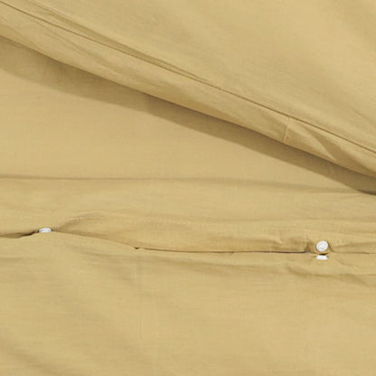 Berkfield Duvet Cover Set Taupe 200x200 cm Light-weight Microfiber