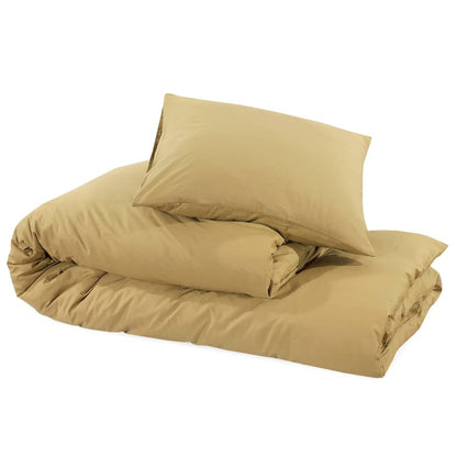 Berkfield Duvet Cover Set Taupe 260x220 cm Light-weight Microfiber