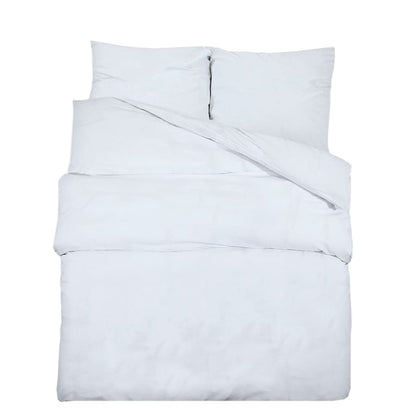 Berkfield Duvet Cover Set White 220x240 cm Cotton