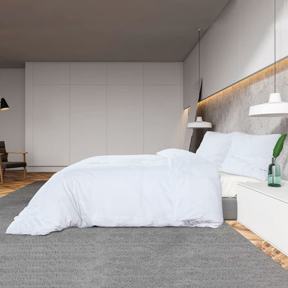 Berkfield Duvet Cover Set White 200x200 cm Cotton