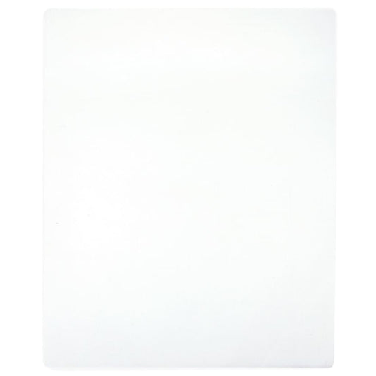 Berkfield Jersey Fitted Sheet White 100x200 cm Cotton