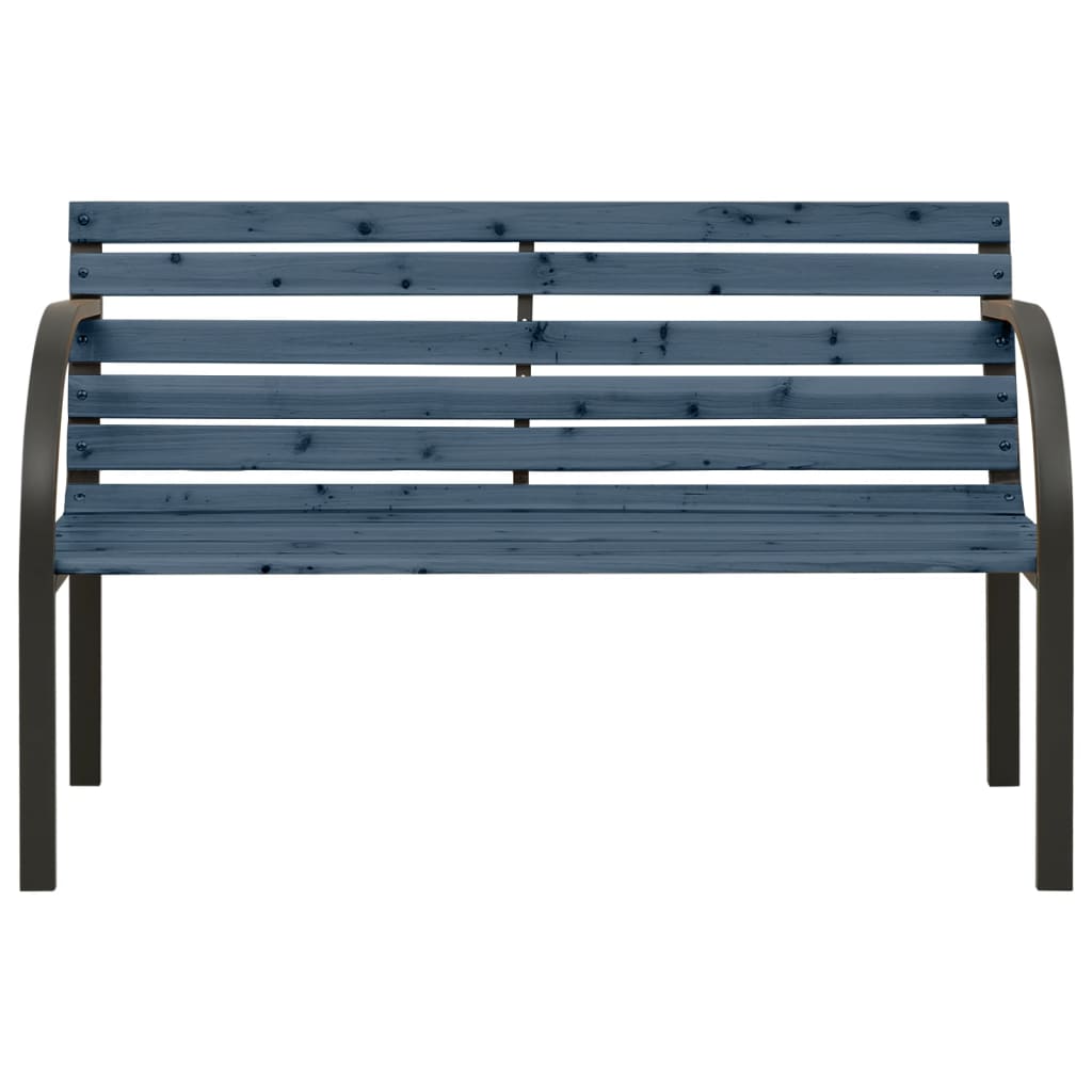 Berkfield Children Garden Bench 81 cm Chinese Fir Wood Grey