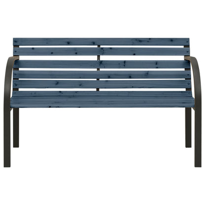 Berkfield Children Garden Bench 81 cm Chinese Fir Wood Grey