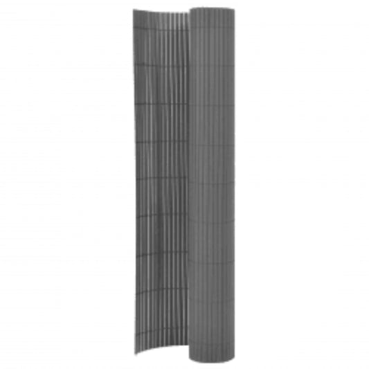 Berkfield Double-Sided Garden Fence 110x300 cm Grey