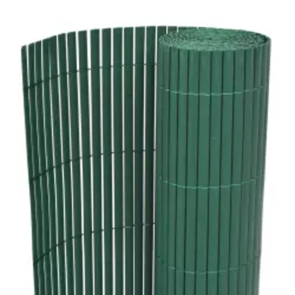 Berkfield Double-Sided Garden Fence 110x500 cm Green