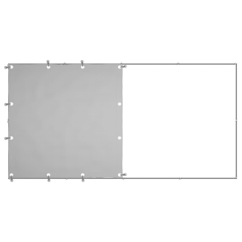 Berkfield Dog Kennel Silver 2.42 m�__ Steel