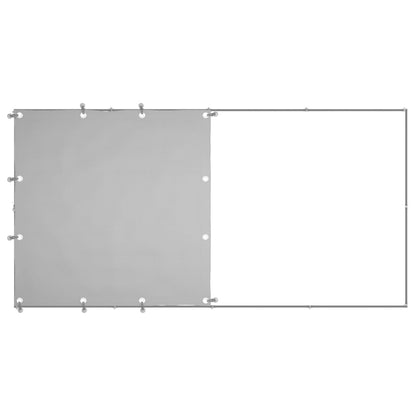 Berkfield Dog Kennel Silver 2.42 m�__ Steel