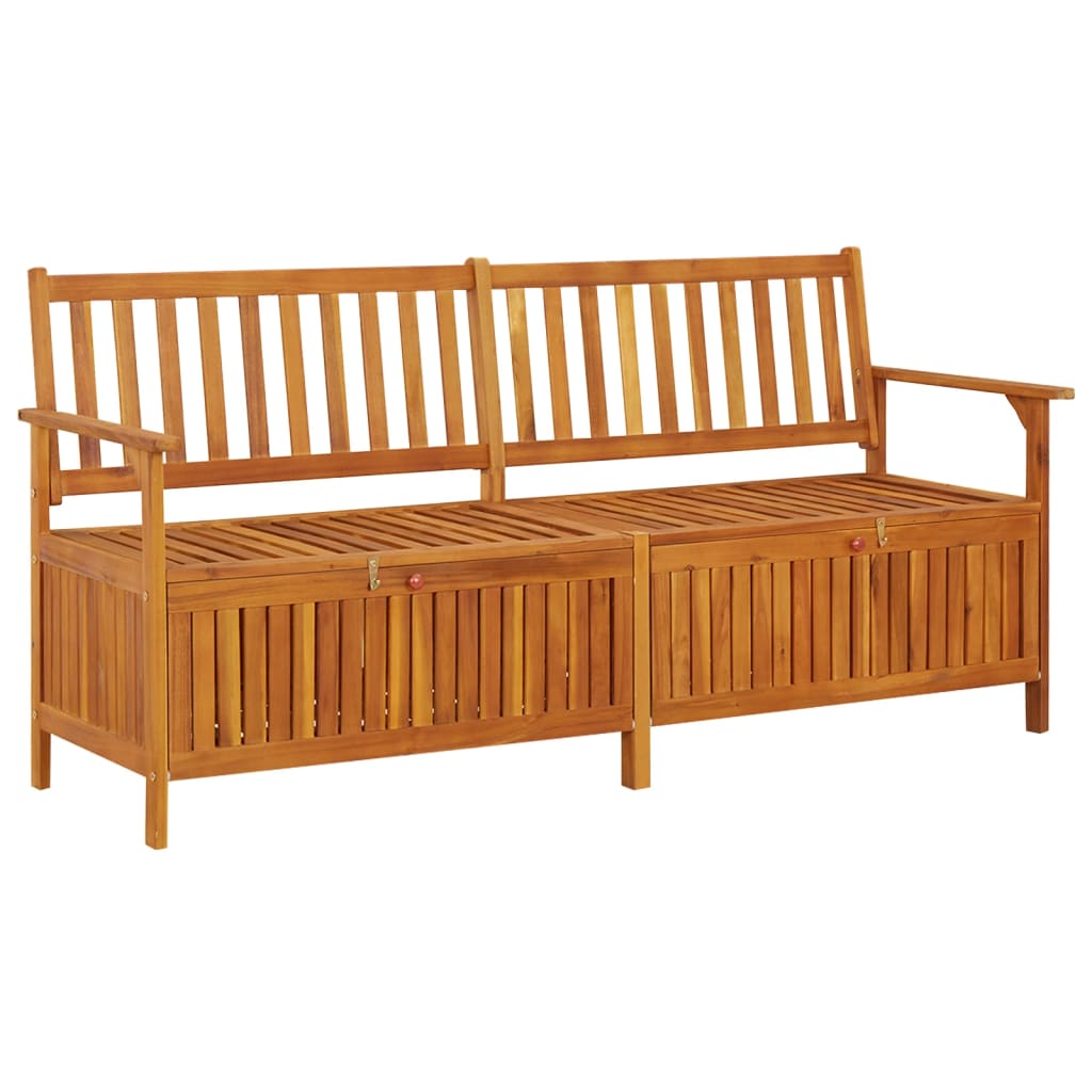 Berkfield Storage Bench 170 cm Solid Wood Acacia