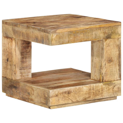 Berkfield Coffee Table 45x45x40 cm Solid Wood Mango