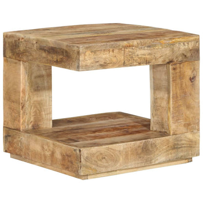 Berkfield Coffee Table 45x45x40 cm Solid Wood Mango
